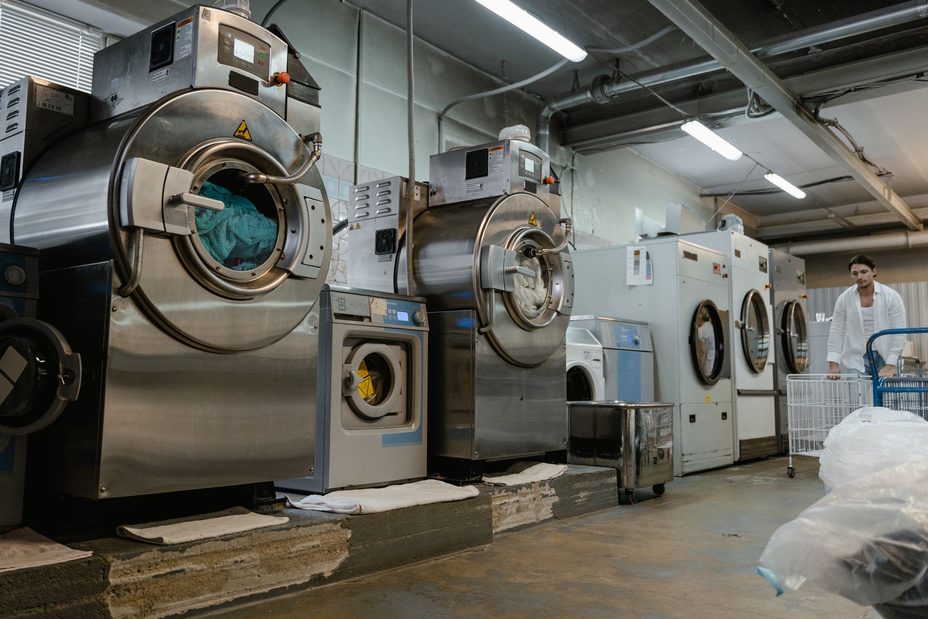 Blanchisserie industrielle à Tours